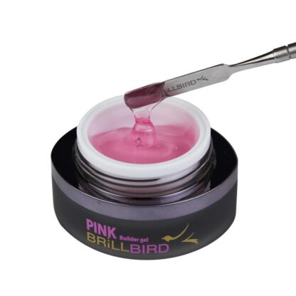Brillbird - Pink Builder Gel – Glassy