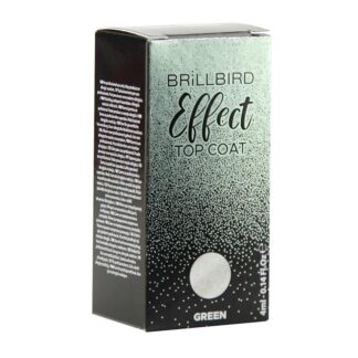 Brillbird - Effect Top Coat - Green - 4ml
