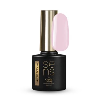 Crystal Nails - Sens Make Up Top Gel - Rose - 4ml