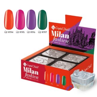 Crystal Nails - Royal Gel Kit - Milan Fashion - 4x4,5ml