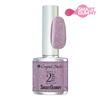 Crystal Nails - SmartGummy Base Gel - #7 Shimmer Mauve - 8ml