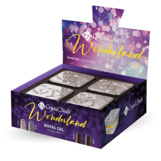 Crystal Nails - Royal Gel Kit - Wonderland - 4×4,5ml