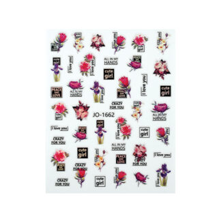 Crystal Nails - Adesivo Per Unghie - JO-1662