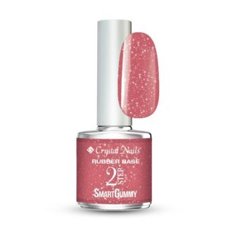 Crystal Nails - SmartGummy Base Gel - #16 Shimmer Blush - 8ml