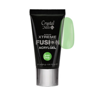 Crystal Nails - XTREME FUSION ACRYLGEL - GLASSY GREEN 30G