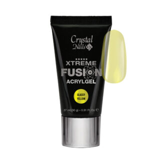 Crystal Nails -XTREME FUSION ACRYLGEL - GLASSY YELLOW 30G
