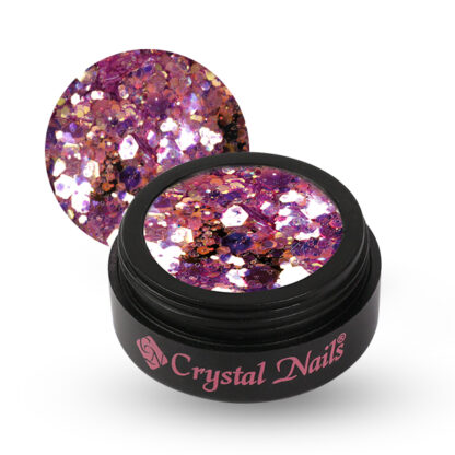 Crystal Nails - Mermaid Glitter - 2 Orchid