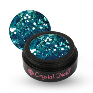 Crystal Nails - Mermaid Glitter - 4 Emerald
