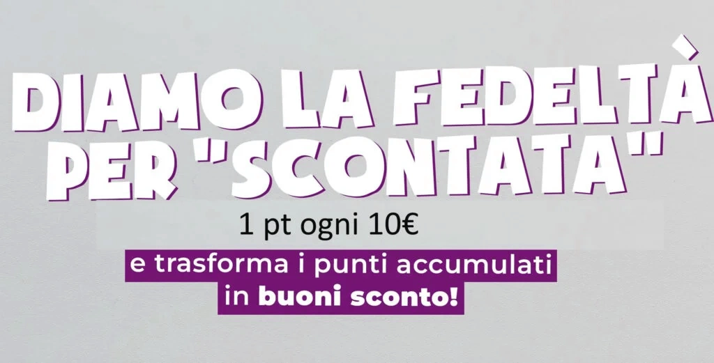 sconto punti fedeltà nailissima