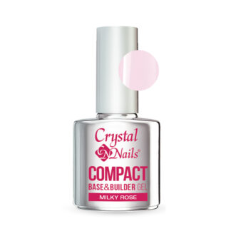 Crystal Nails – COMPACT BASE GEL MILKY ROSE - 13ML