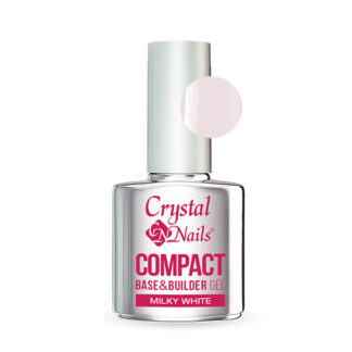 Crystal Nails – COMPACT BASE GEL MILKY WHITE - 13ML