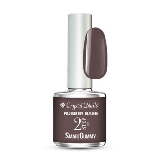 Crystal Nails – 2S SMARTGUMMY RUBBER BASE GEL - NR40 HOT FUDGE 8ML