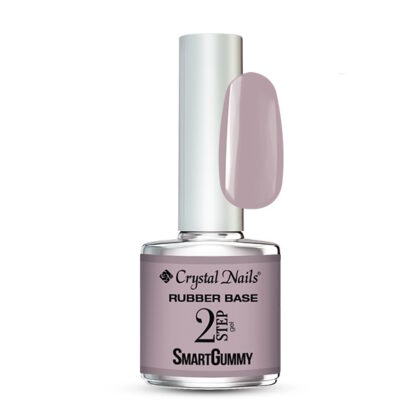 Crystal Nails – 2S SMARTGUMMY RUBBER BASE GEL - NR43 ANTIQUE ROSE 8ML