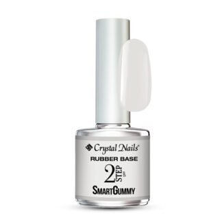 Crystal Nails – 2S SMARTGUMMY RUBBER BASE GEL - NR44 SILVER BIRCH 8ML