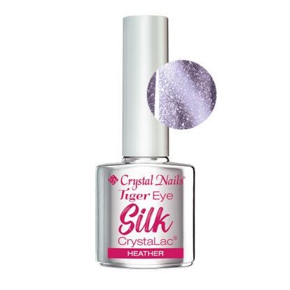 Crystal Nails - Tiger Eye Silk Crystalac - Heather - 4ml