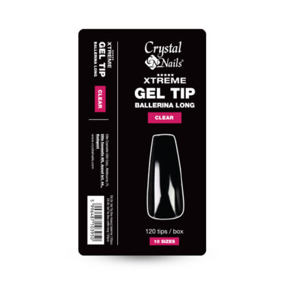 Crystal Nails – GEL TIP BOX - BALLERINA LUNGA