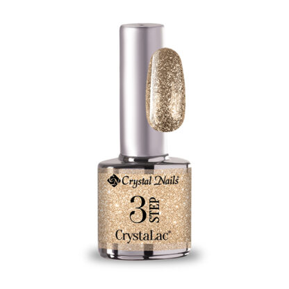 Crystal Nails - 3 Step Crystalac Full Platinum - 3S207 Sparkling Champagne