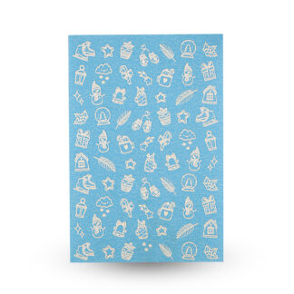 Crystal Nails - NAIL STICKER 3D -SNOW MUCH FUN