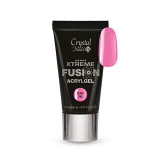 Crystal Nails - Xtreme Fusion Acrylgel - Glowy Pink - 30g