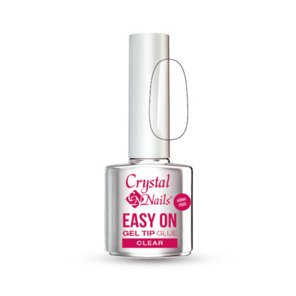 Crystal Nails - Easy On Gel Tip Glue - Clear - 8ml