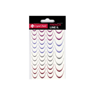 Crystal Nails - Adesivo Unghie ad Acqua - French Line II