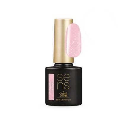 Crystal Nails - Sens Hema Free Base Gel - Flash Milky Pink - 10ml