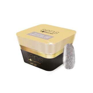 Crystal Nails - Sens Hema Free 3g Polish - Flash Silver - 5ml