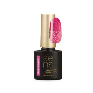 Crystal Nails - Sens Hema Free 3g Polish - Flash Holo Pink - 4ml